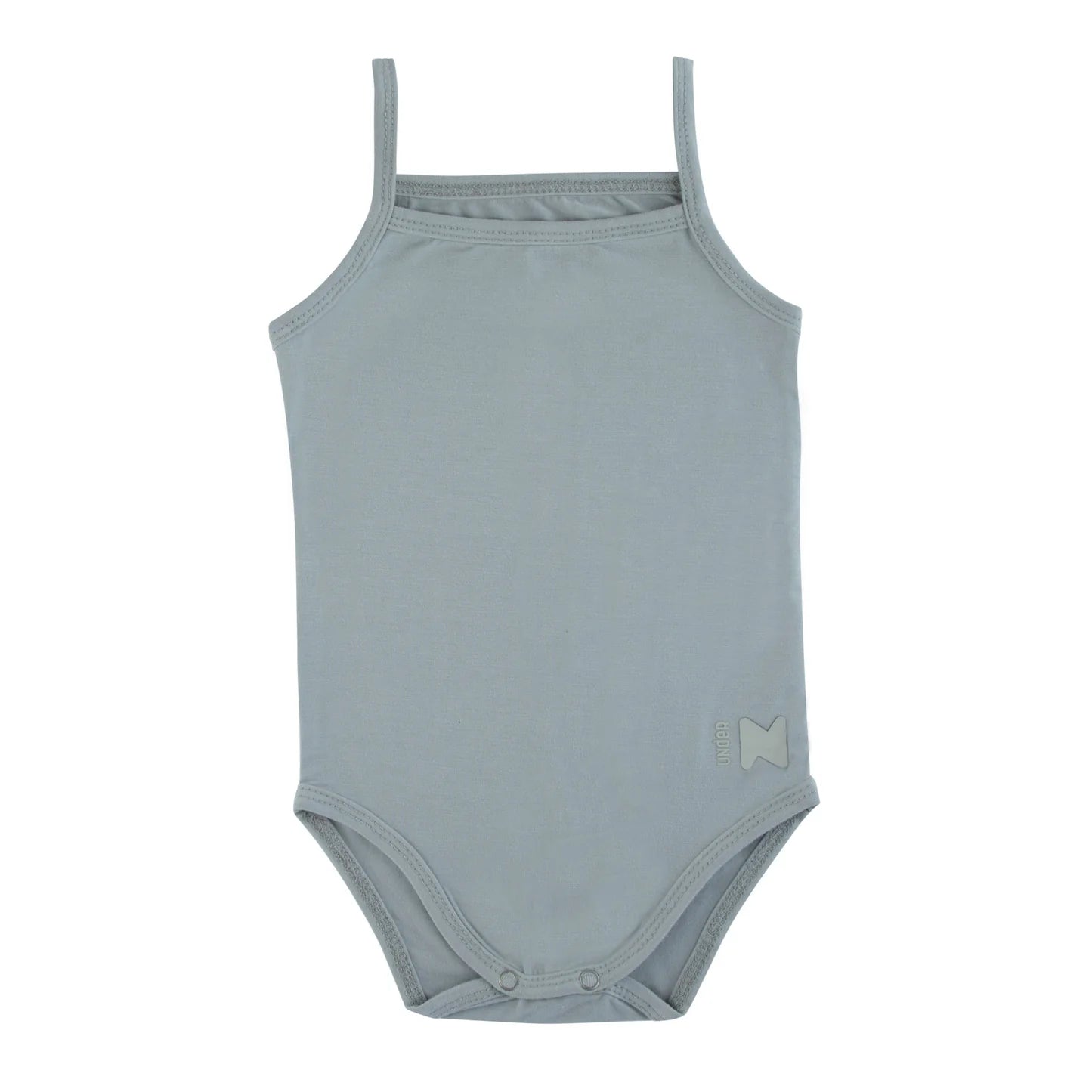 Dusty Blue Bamboo Bodysuits 3-Pack