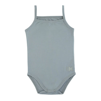 Dusty Blue Bamboo Bodysuits 3-Pack