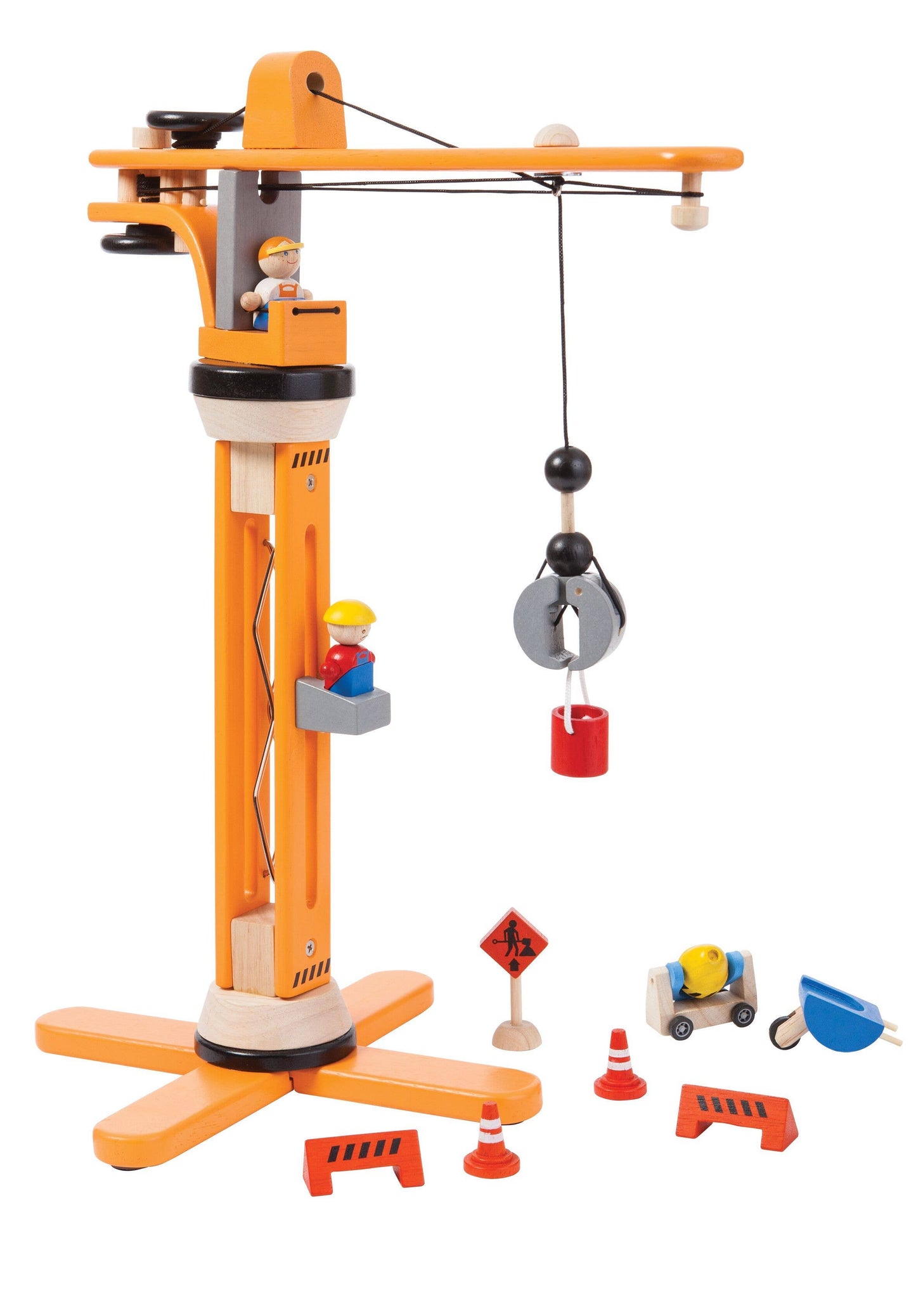 Kids' Crane Construction Building Set