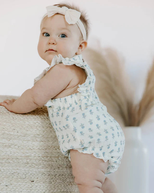 Organic Cotton Bubble Romper