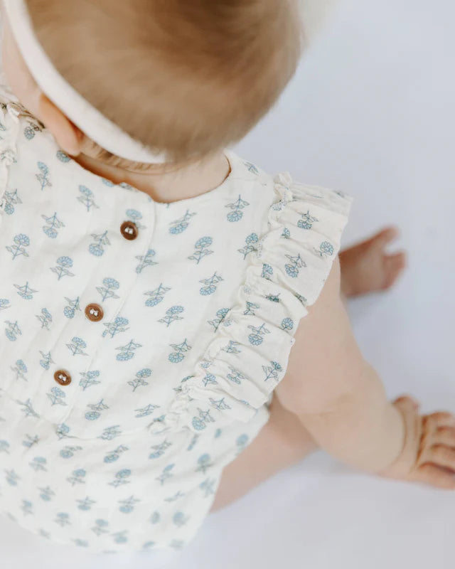 Organic Cotton Bubble Romper