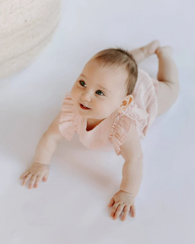 Organic Cotton Bubble Romper