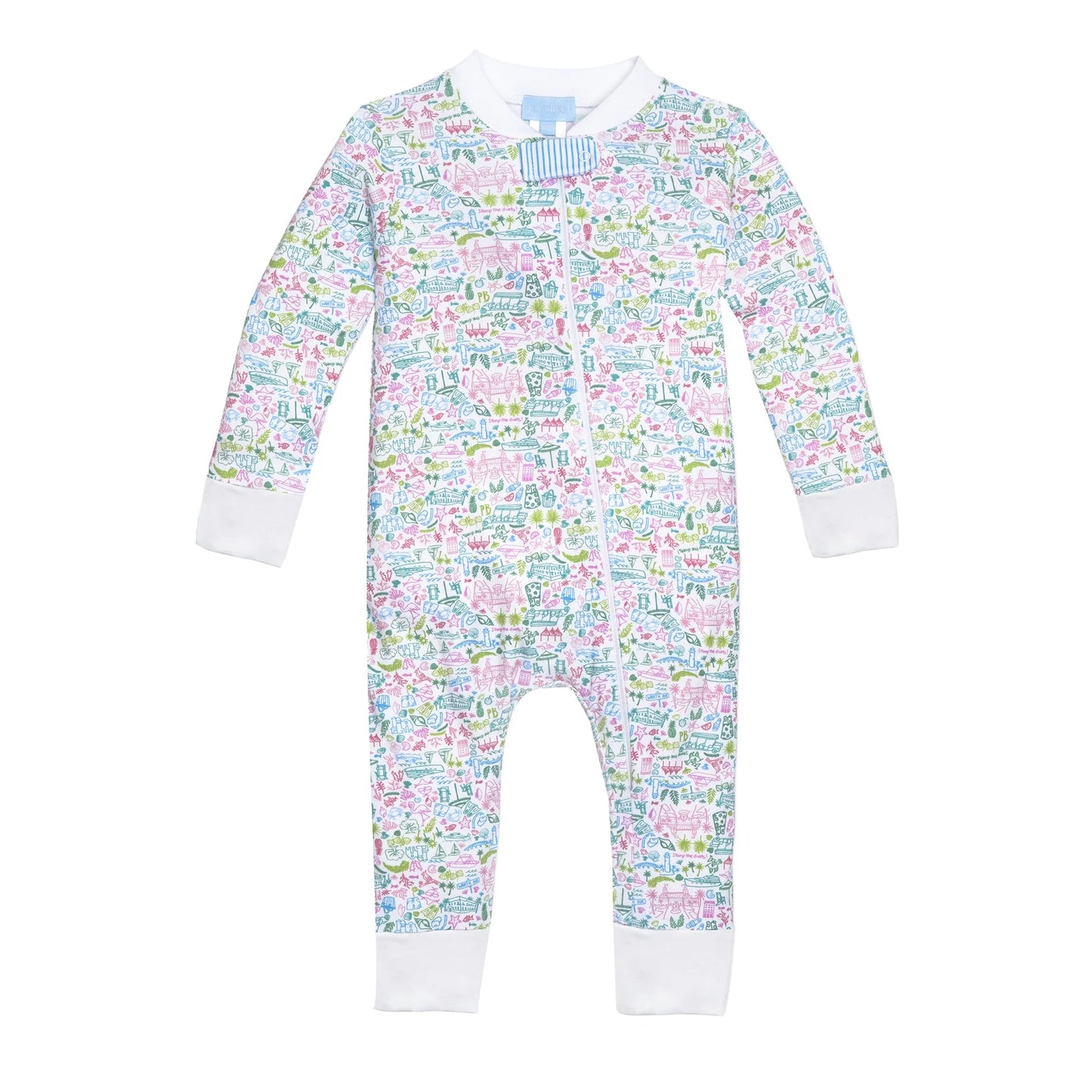 Palm Beach Zipper Pajama