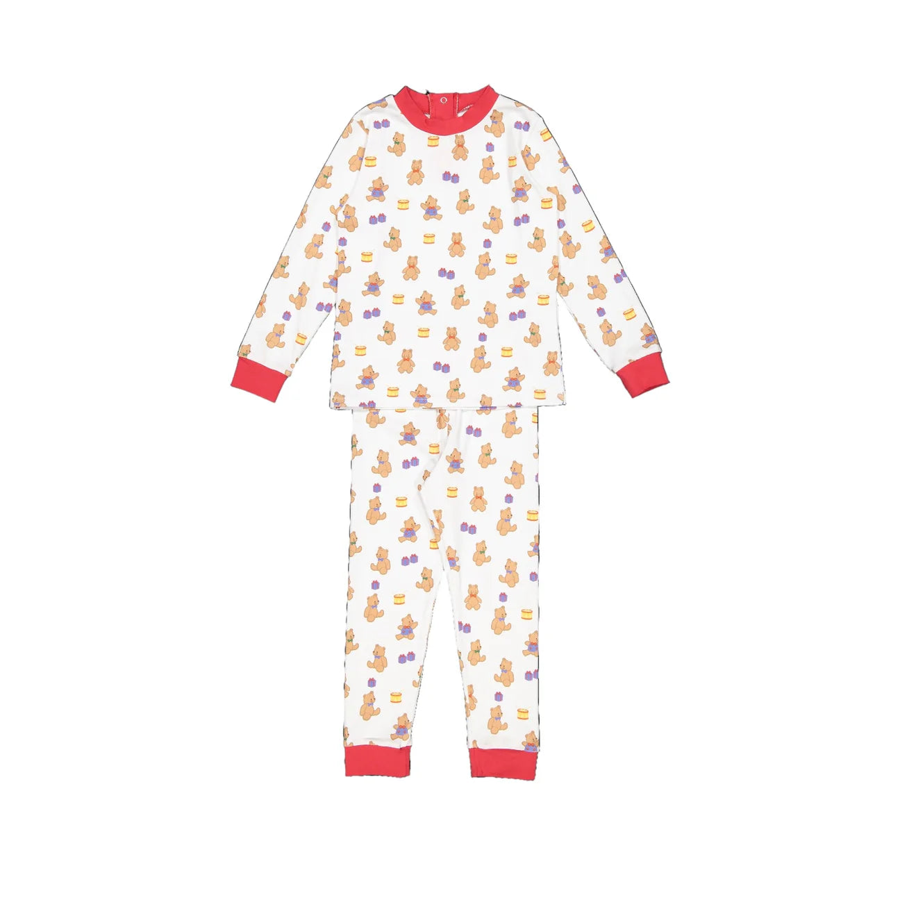 Teddy Trellis Holiday Pajama Set