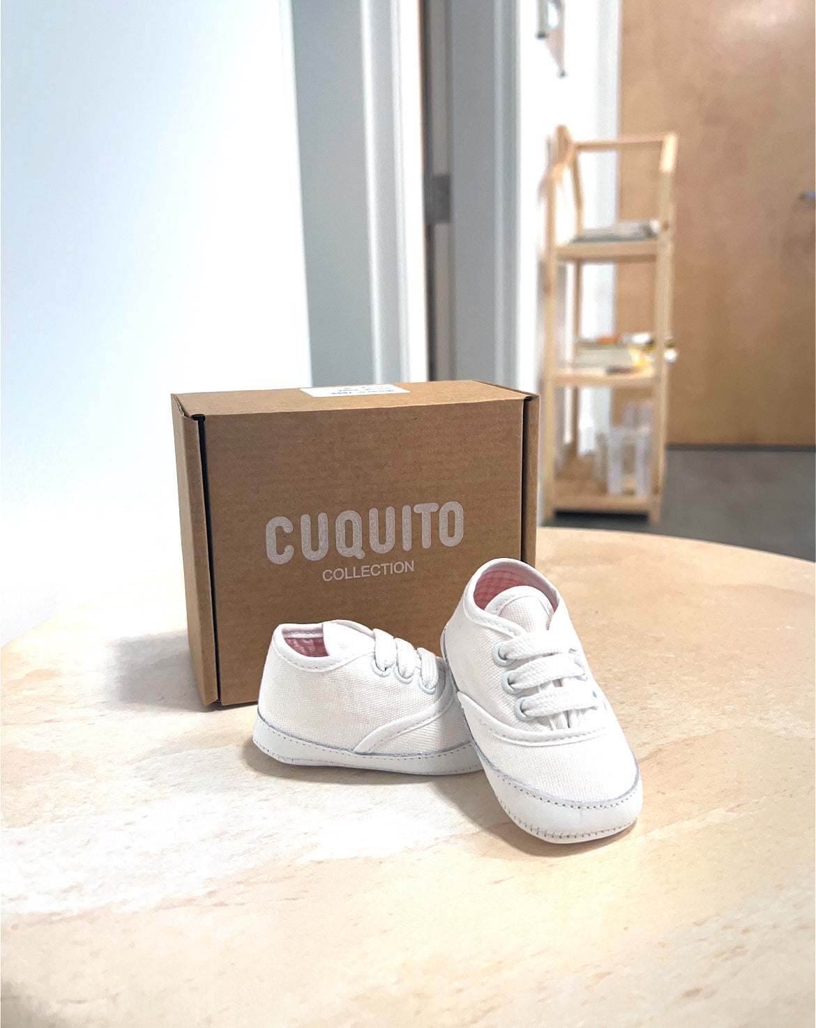 Cuquito Rosa Leather Sneakers