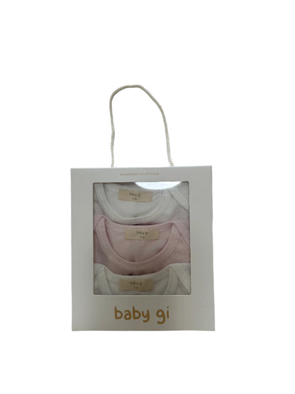 3 Piece Newborn Onesie Set