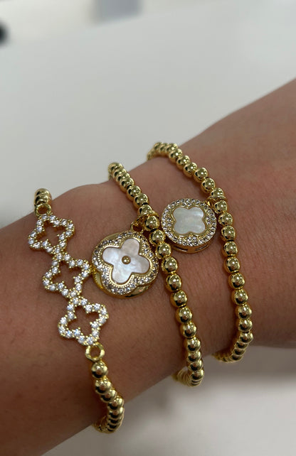 Briati Children's Charm Ball Brass Bracelets