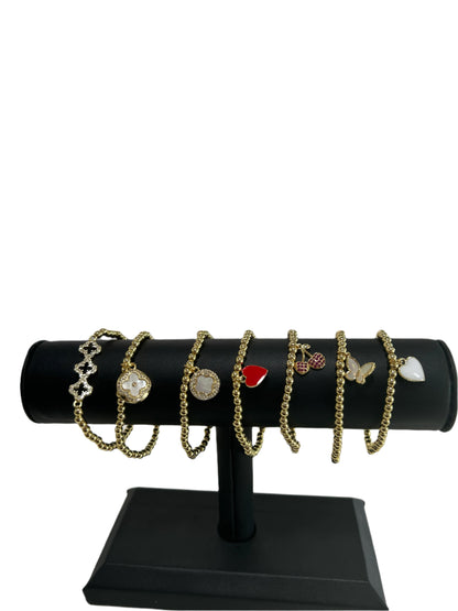 Briati Children's Charm Ball Brass Bracelets