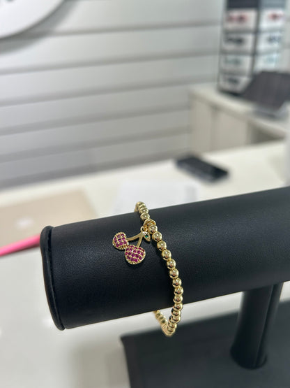 Briati Children's Charm Ball Brass Bracelets