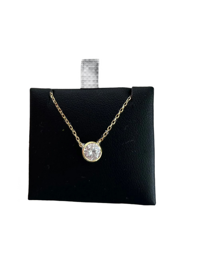 Gold Briati Charm Necklace: