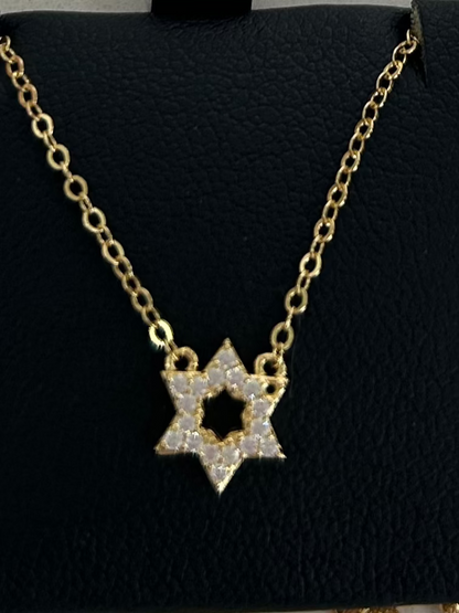 Jewish Star Necklace