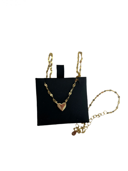 Gold Briati Charm Necklace: