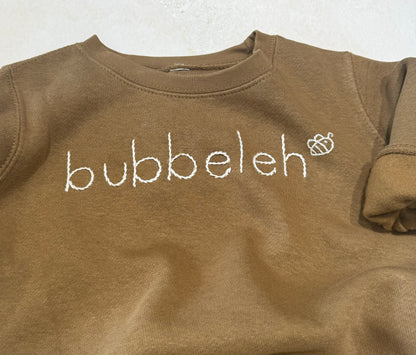 Bubbeleh Embroidered Sweatshirt