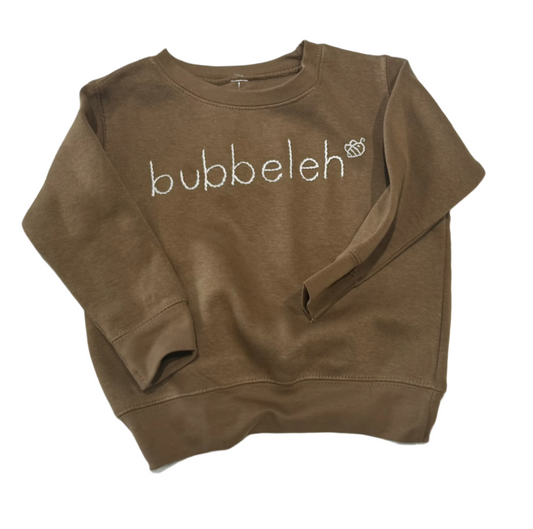 Bubbeleh Embroidered Sweatshirt