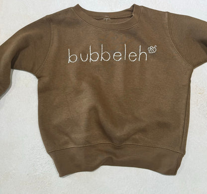 Bubbeleh Embroidered Sweatshirt