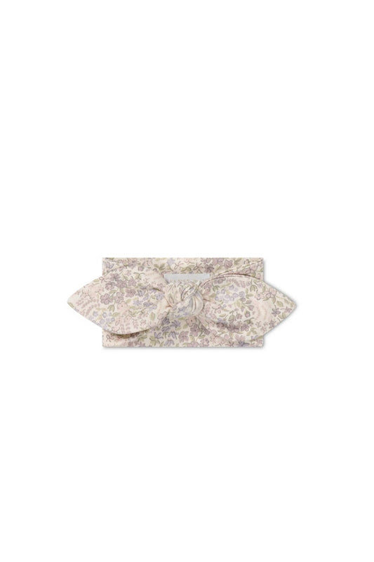 Headband- April Floral Mauve