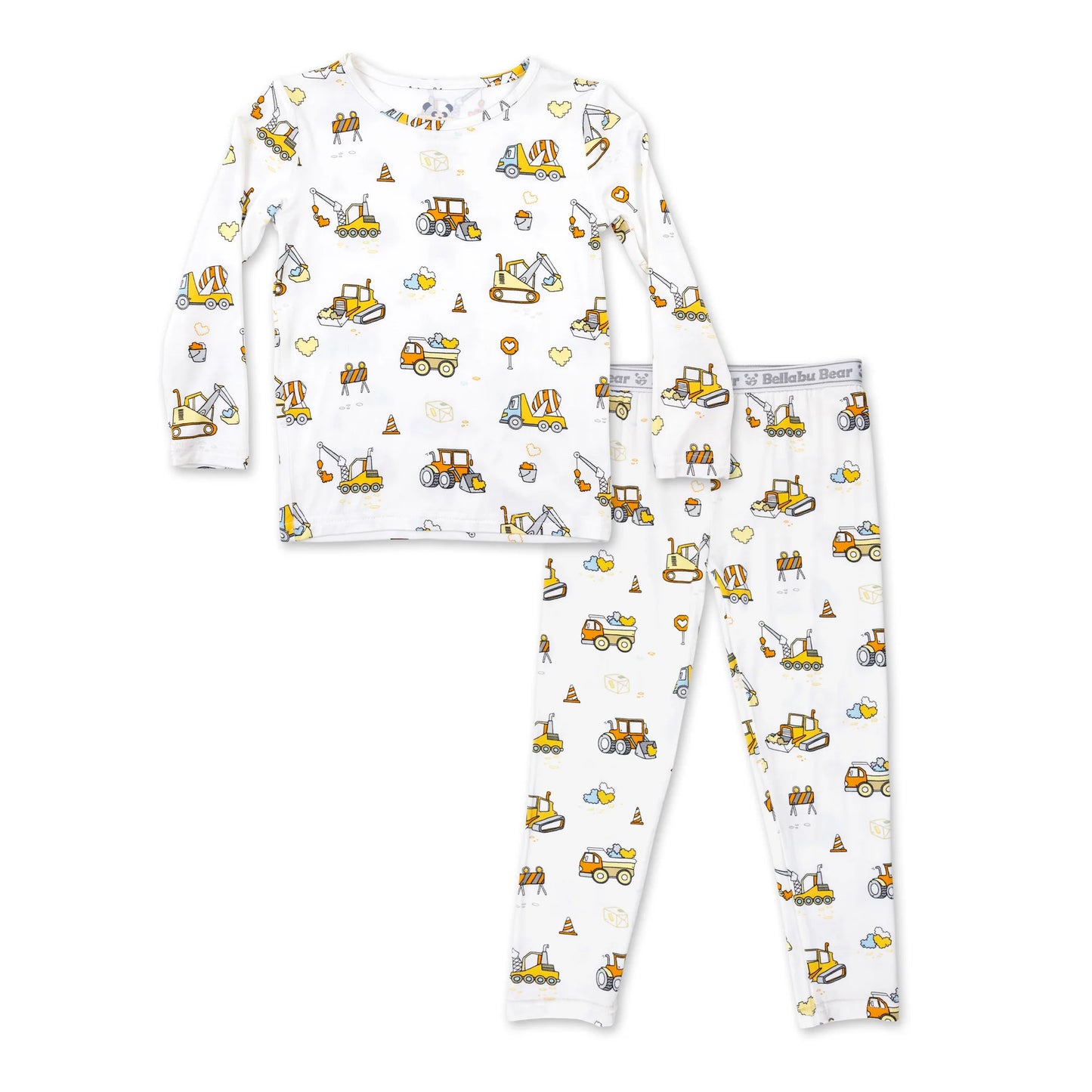 Love Trucks Bamboo Kids Pajamas