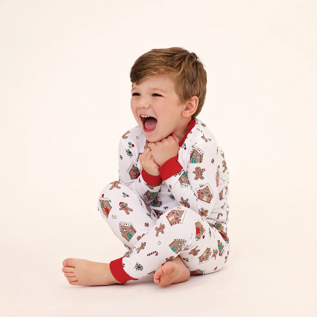 Gingerbread Holiday Pajama Set