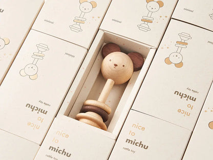Nice to Michu Baby Rattle