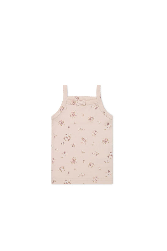 Singlet - Petite Fleur Soft Peony