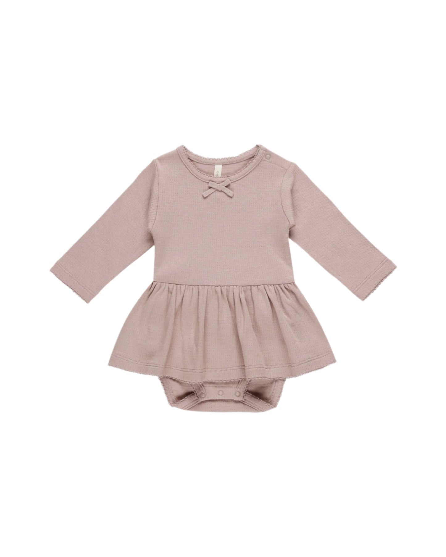 Pointelle Skirted Bodysuit