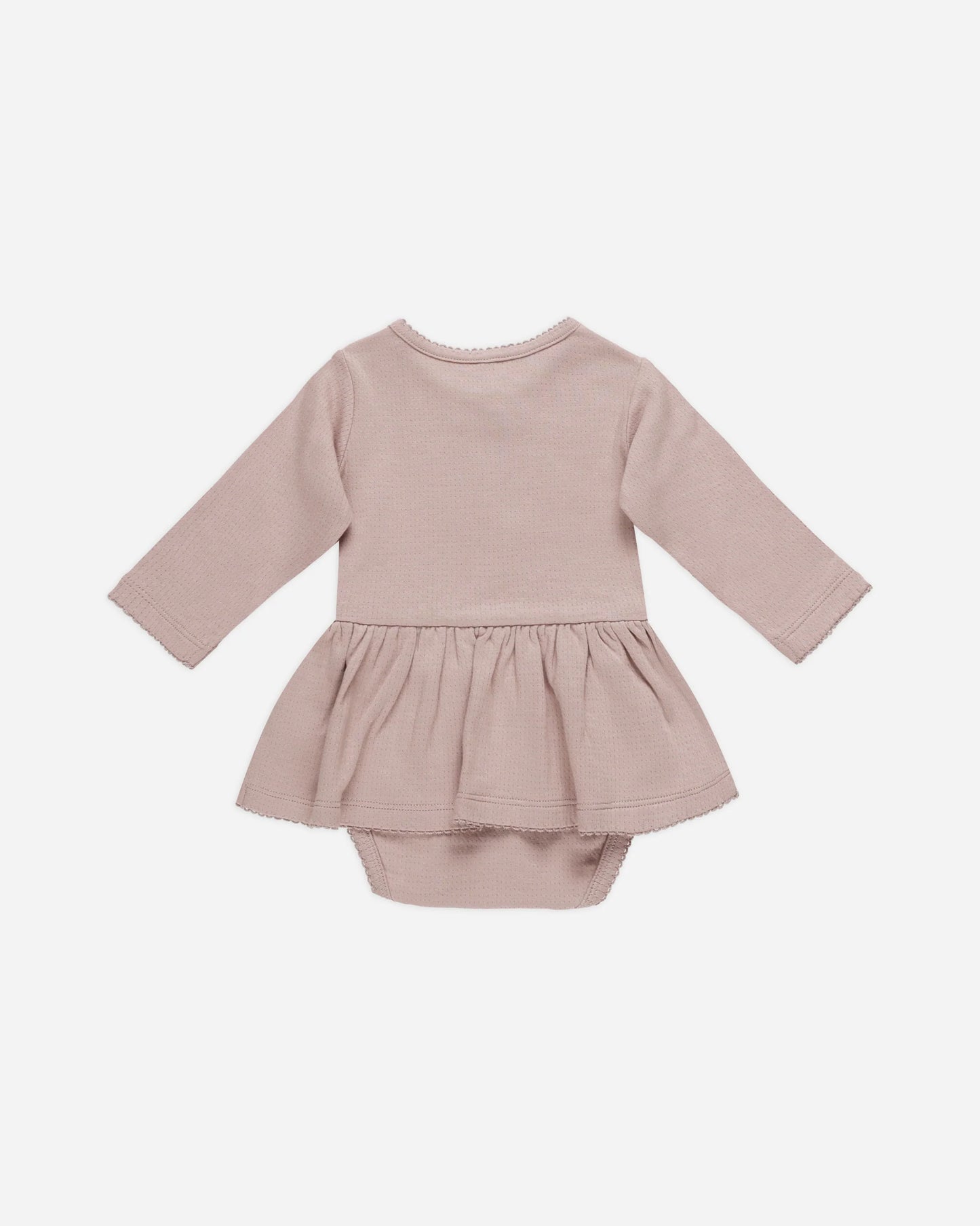 Pointelle Skirted Bodysuit