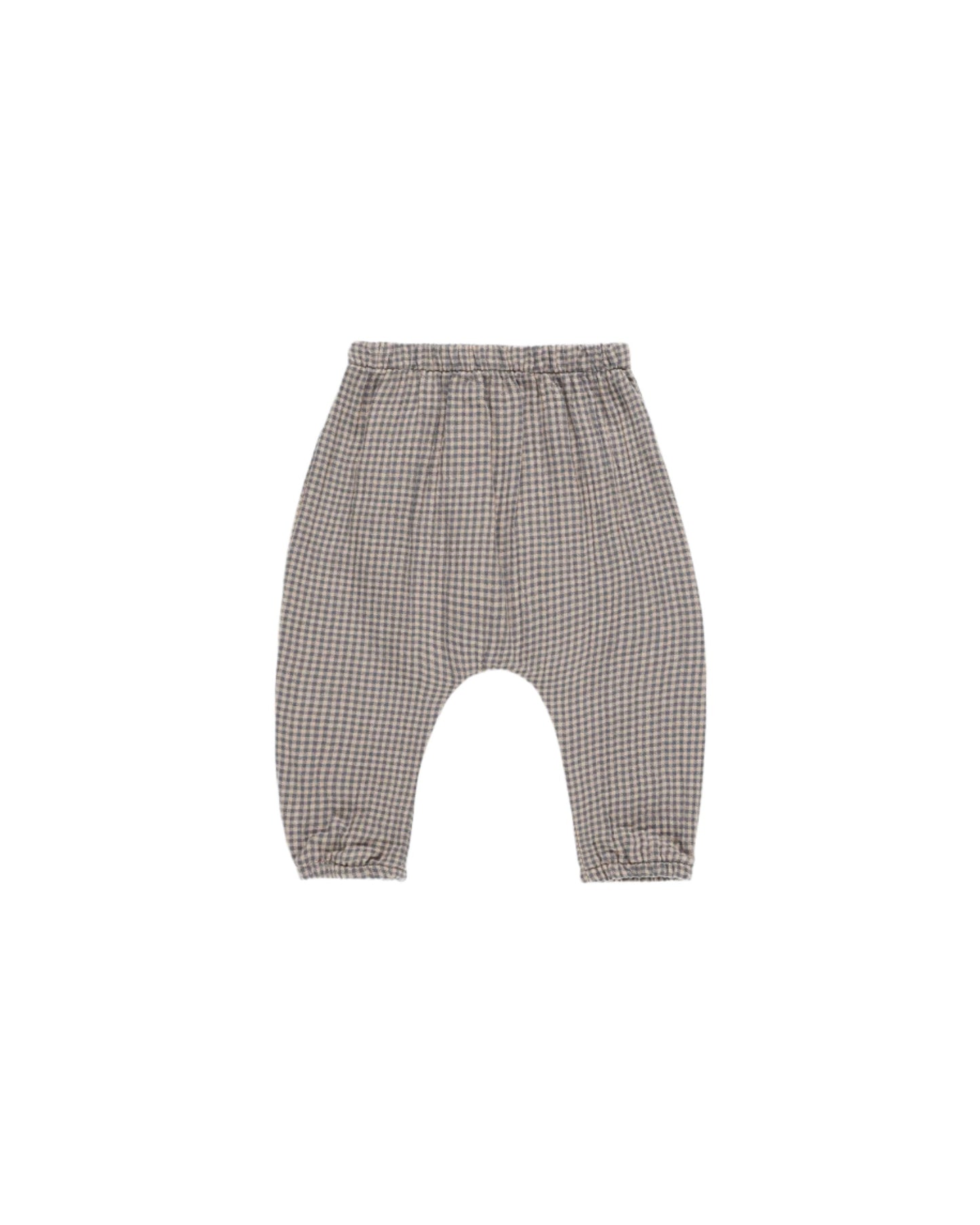 Gingham Woven Pants