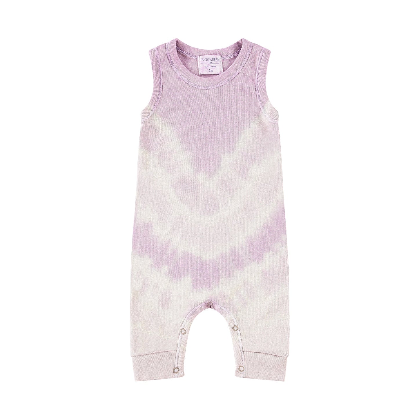 Eco-Rib Tie Dye Tank Romper