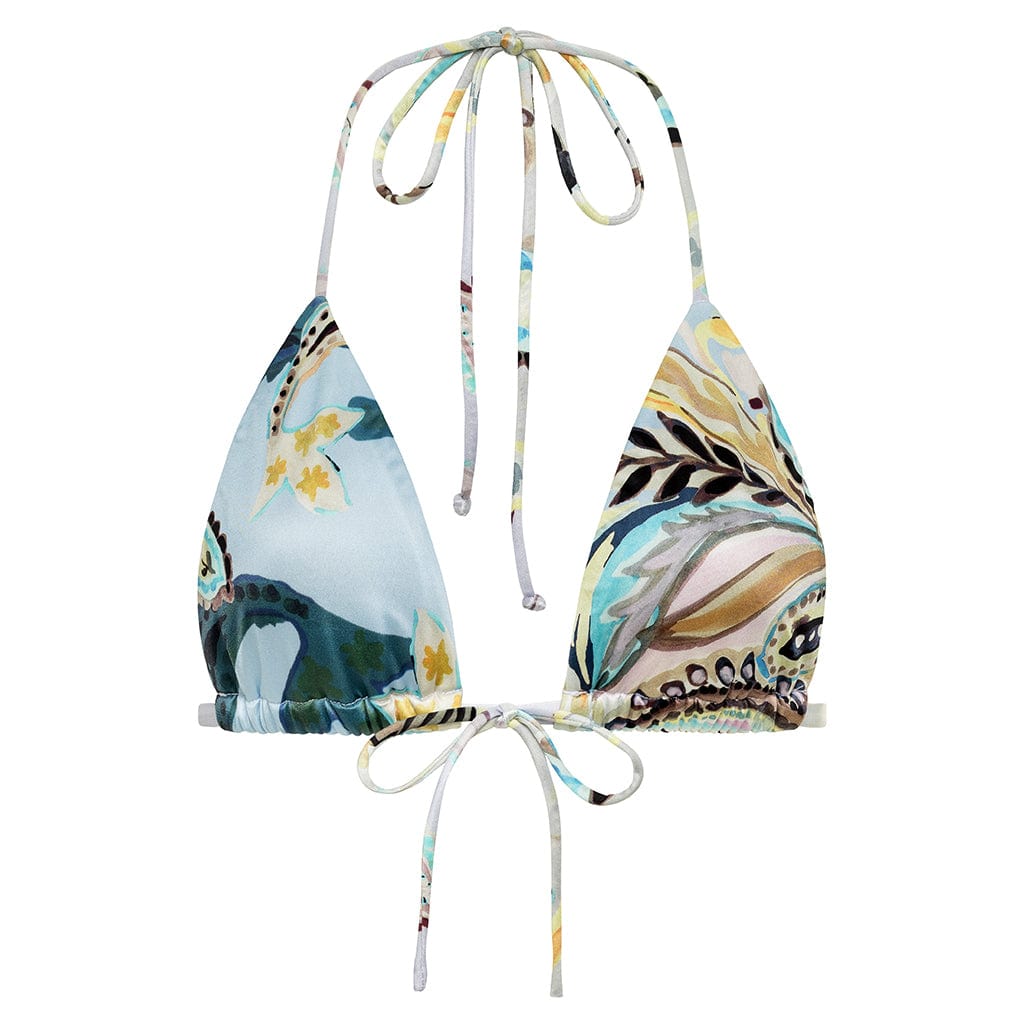 St. Barths Floral Emma Bikini Top