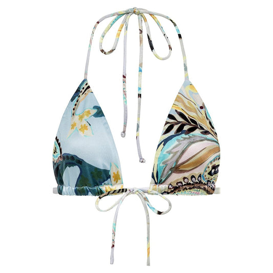 St. Barths Floral Emma Bikini Top