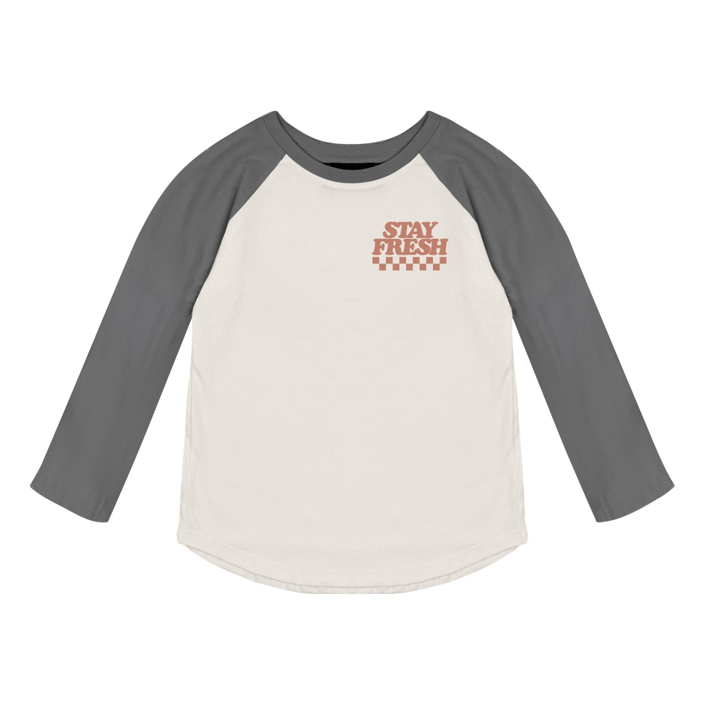 Stay Fresh Raglan Long Sleeve Tee