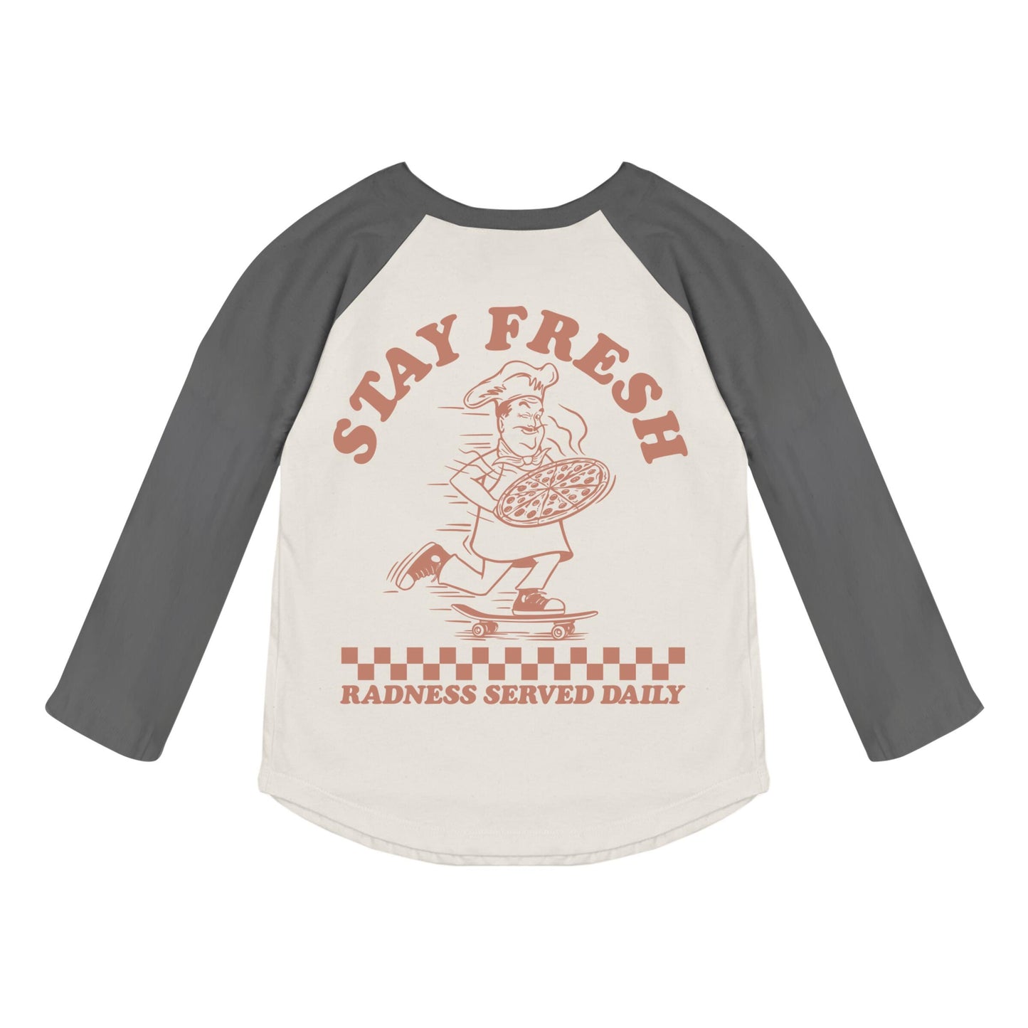 Stay Fresh Raglan Long Sleeve Tee