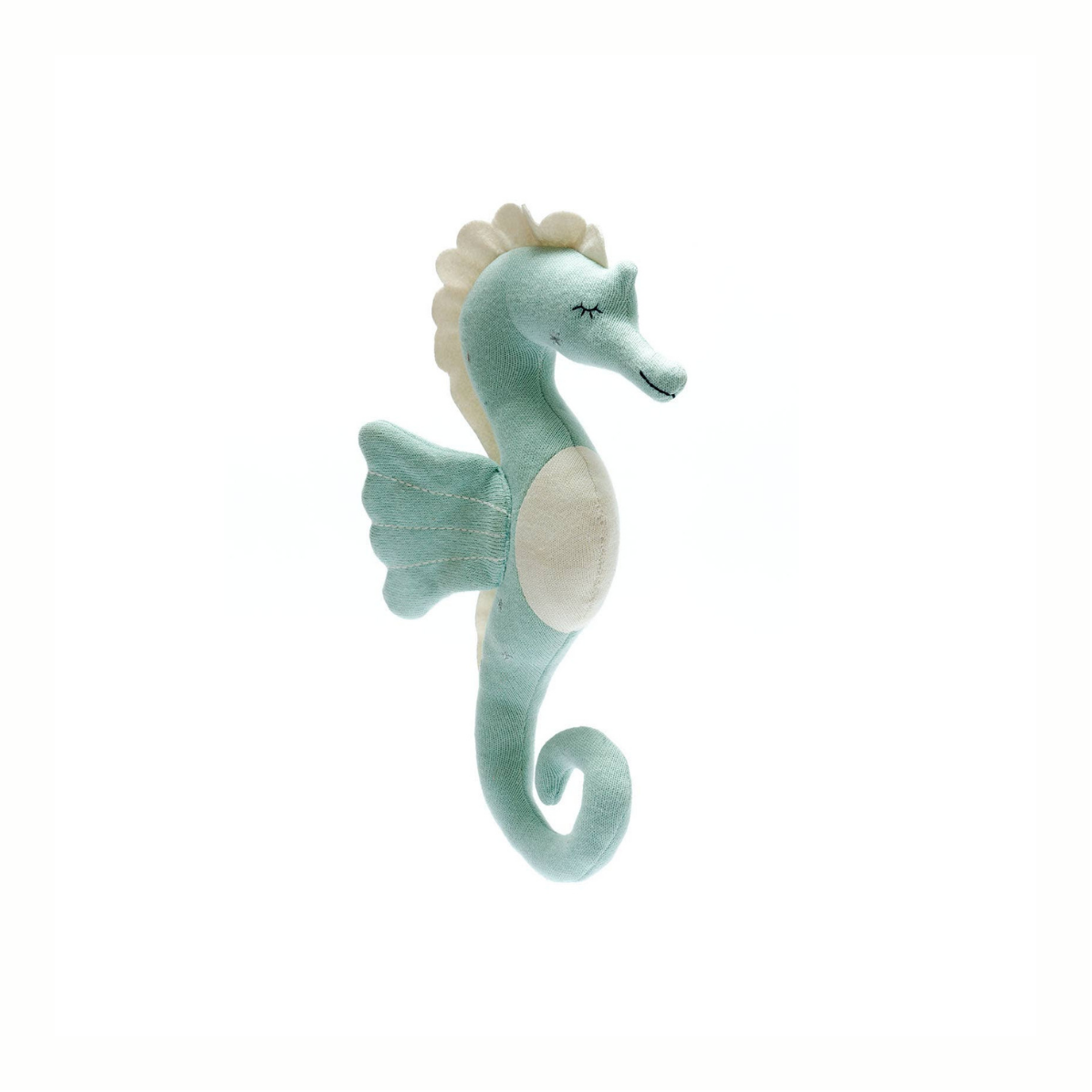 Knit Seahorse Plush Toy