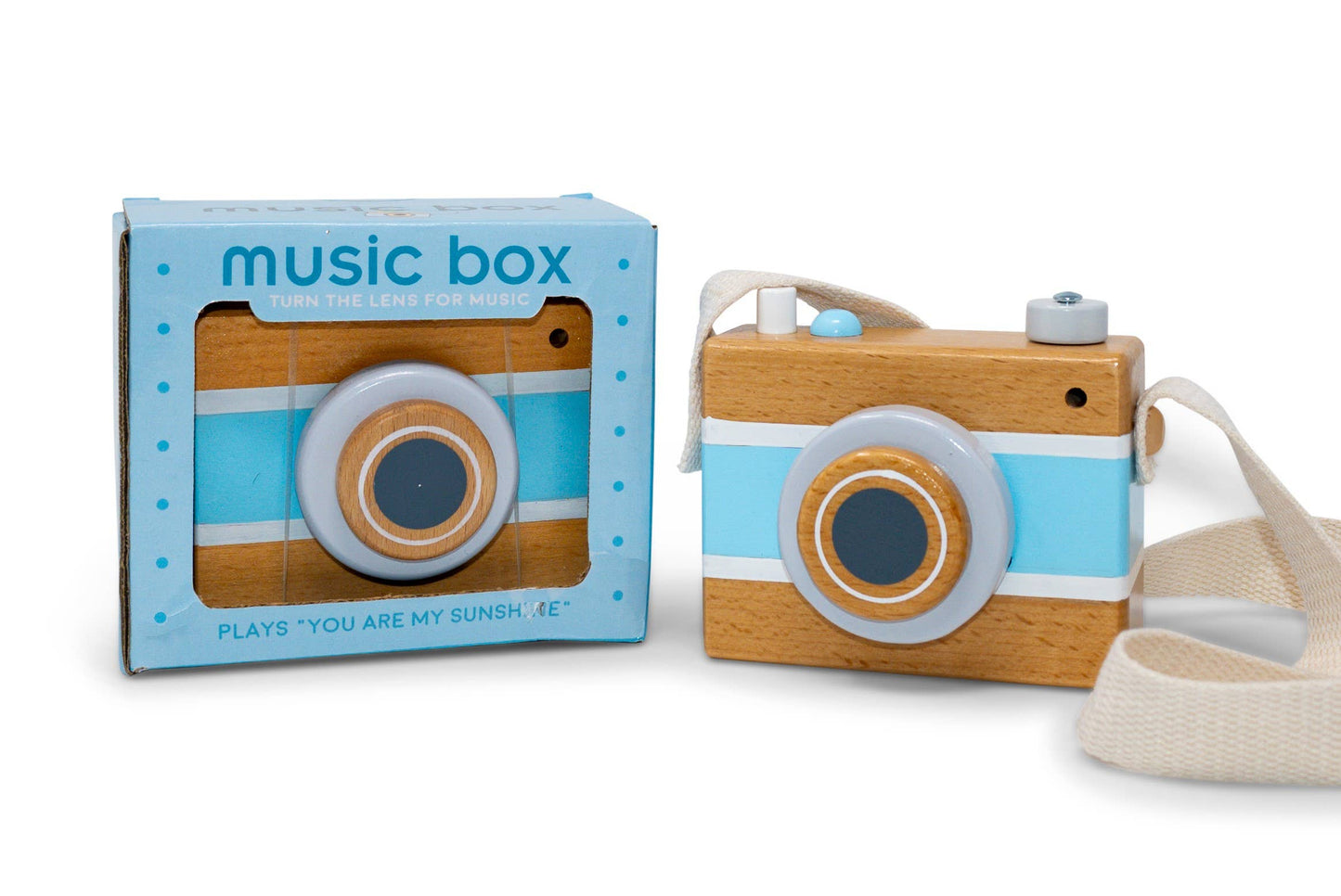 Vintage Camera Music Box