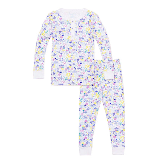 Hanukkah Two Piece Henley Pajamas