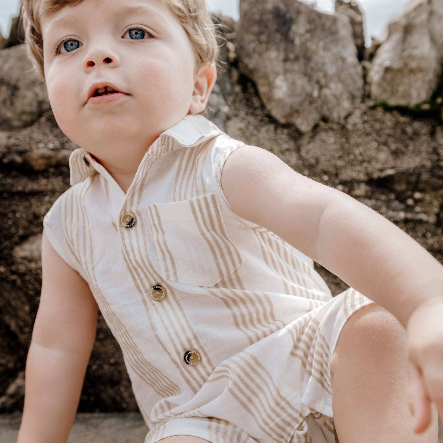 Jason Linen Romper