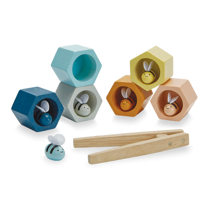 Beehives Wooden Toy