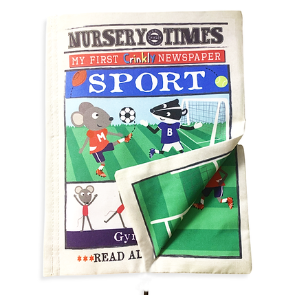 Nursery Times Crinkly Newspaper