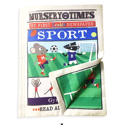 Nursery Times Crinkly Newspaper