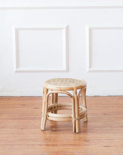 Kai Rattan Kids Vanity & Stool