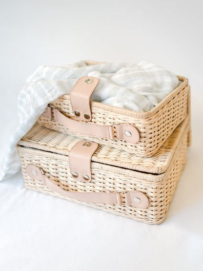 Wicker Suitcases