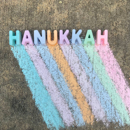 HANUKKAH SIDEWALK CHALK