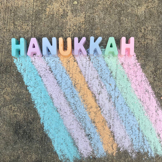 HANUKKAH SIDEWALK CHALK