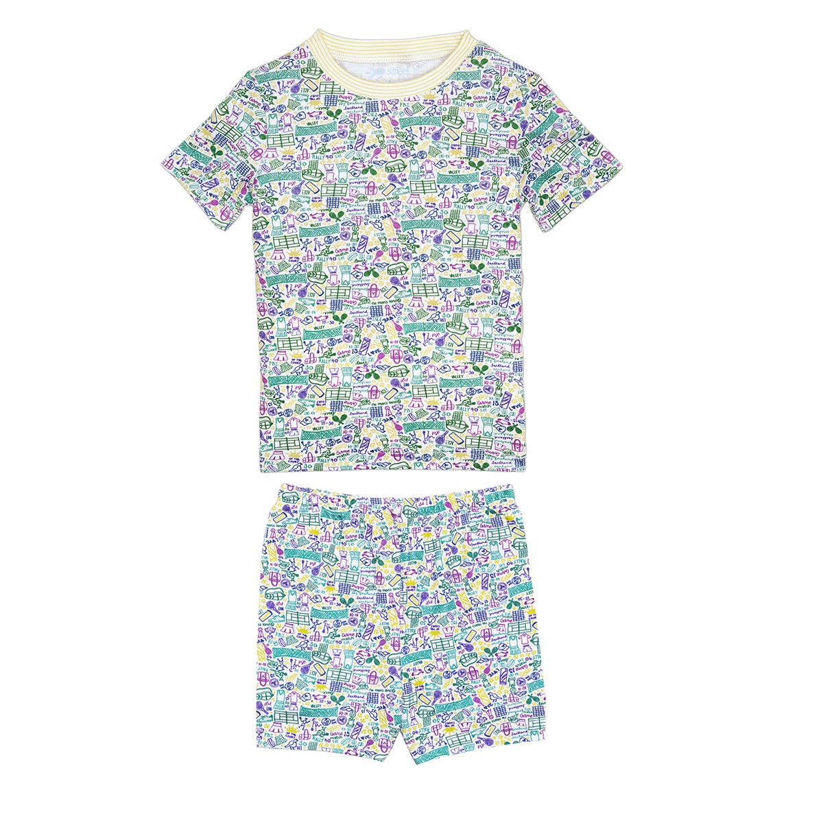 Tennis Kids Short Pajamas