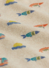 Fish Sponge Baby Jumpsuit