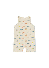 Fish Sponge Baby Jumpsuit