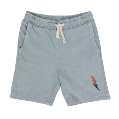 Raw Power Acid Washed Boy Shorts
