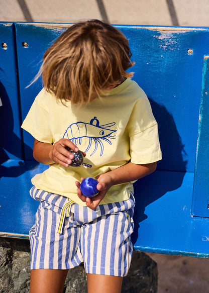 Cobalt Bermuda Stripes Shorts