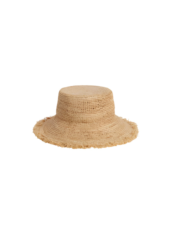 Kids Straw Bucket Hat