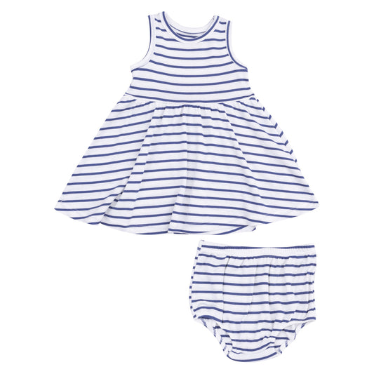 Stripe Vintage Navy Tank Dress